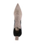 Monili chain-detail leather 85mm boots